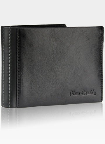 Pánská peněženka Pierre Cardin Kožená horizontální černá Tilak33 8805