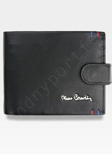 Pánská peněženka Pierre Cardin Kožená klasická horizontální s přezkou Tilak22 324 RFID