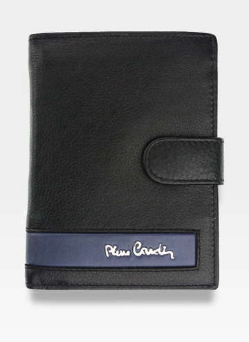 Pánská peněženka Pierre Cardin Kožená vertikální přezka Tilak26 326A Sahara RFID