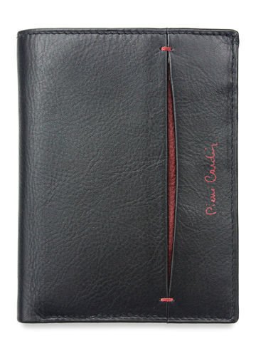Pánská peněženka Pierre Cardin Leather Black and Red Tilak07 326
