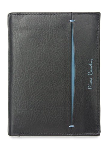 Pánská peněženka Pierre Cardin Leather Classic Black TILAK07 330 RFID Black + Blue
