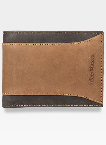 Pánská peněženka Pierre Cardin Leather Horizontal Brown Hunter Tilak13 8805