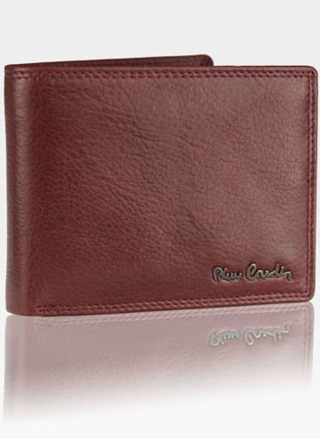 Pánská peněženka Pierre Cardin Leather Horizontal Maroon EKO06 8844 Maroon