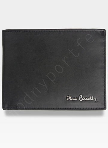 Pánská peněženka Pierre Cardin Leather Horizontal Tilak27 8805 Black + Maroon RFID