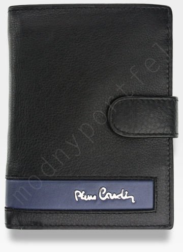 Pánská peněženka Pierre Cardin Leather Zipped Vertical Black Tilak26 331A Sahara RFID