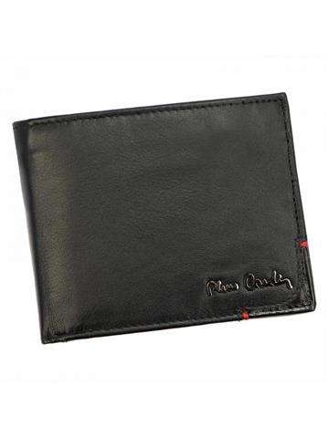 Pánská peněženka Pierre Cardin TILAK75 325 z přírodní kůže černá horizontální s RFID ochranou
