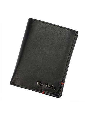Pánská peněženka Pierre Cardin TILAK75 326 z pravé kůže černá vertikální RFID Secure