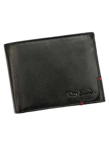 Pánská peněženka Pierre Cardin TILAK75 8806 z pravé kůže černá horizontální RFID Secure