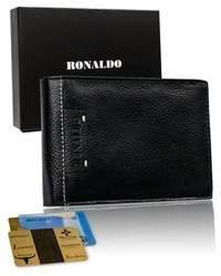 Pánská velká kožená peněženka, horizontální - Ronaldo