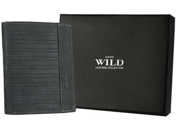 Pánská vertikální kožená peněženka - Always Wild