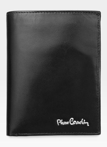 Pánská vertikální peněženka Pierre Cardin Kožená černá YS520.1 331