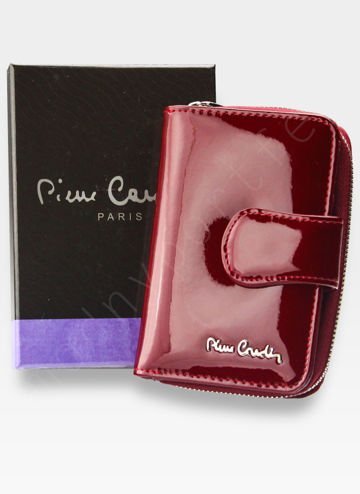 Pierre Cardin 05 LINE 115 Dámská Peněženka z Přírodní Kůže Červená Vertikální Malá s RFID Ochranou
