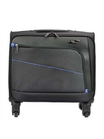 Pierre Cardin 0975 UKF02 černý polyesťrový kufr