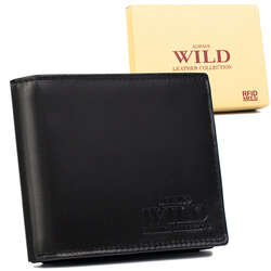Prostorná pánská kožená peněženka s kapsou na registrační certifikát - Always Wild