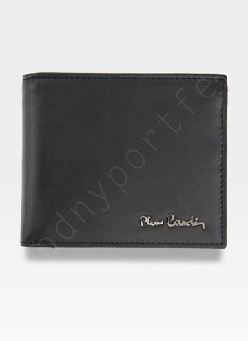 Small I CienKI Pánská peněženka Pierre Cardin Leather Tilak27 8824 RFID Black + Maroon