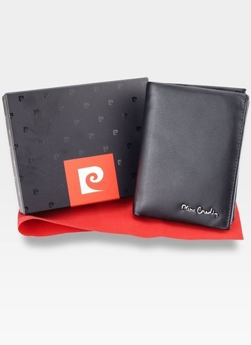 Vertikální pánská peněženka Pierre Cardin Kožený dárek Tilak58 326 Protection RFID