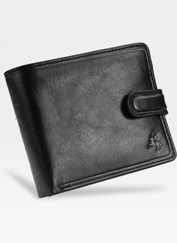 Viscont Secure Pánská kožená peněženka černá RFID TSC47
