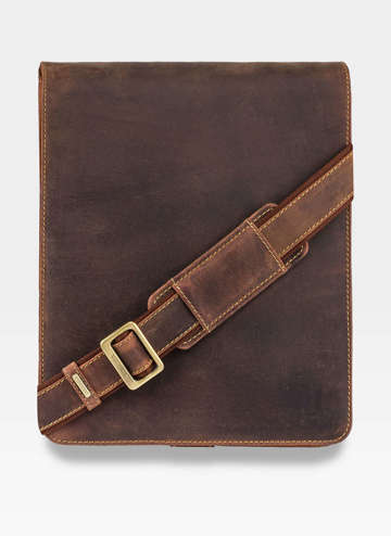 Visconti 18410 Jasper Elegantní a prostorná taška přes rameno z kvalitní kůže