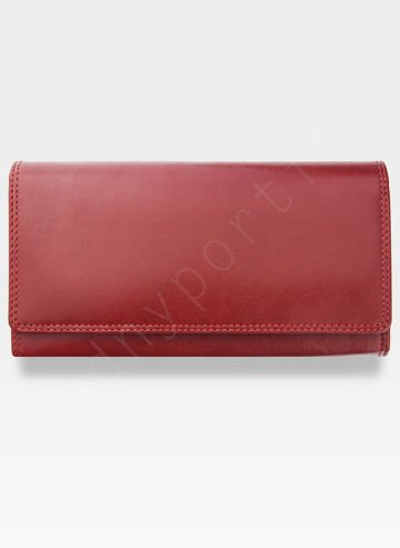 Visconti Dámská italská kožená peněženka MONZA MZ10 Červená