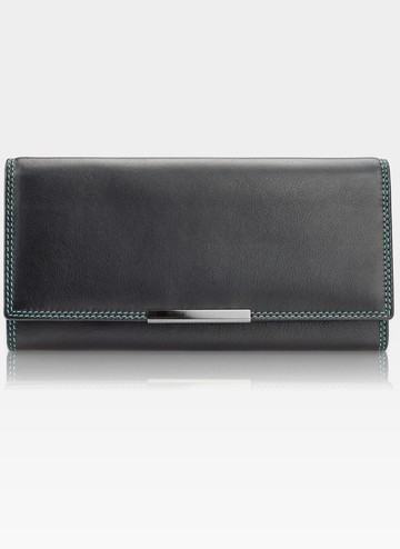 Visconti Dámská kožená peněženka R11 Černá Multi