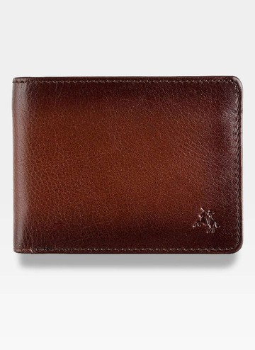 Visconti Pánská malá kožená peněženka AT63 Hnědá