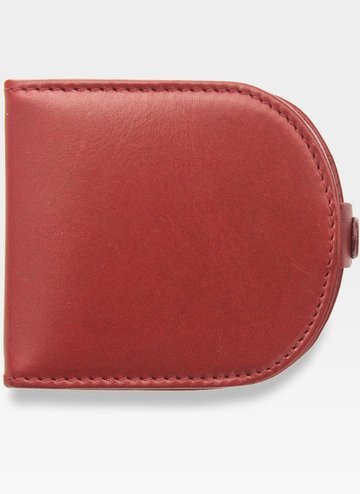 Visconti Pánská vysoce kvalitní kožená peněženka Horseshoe Červená