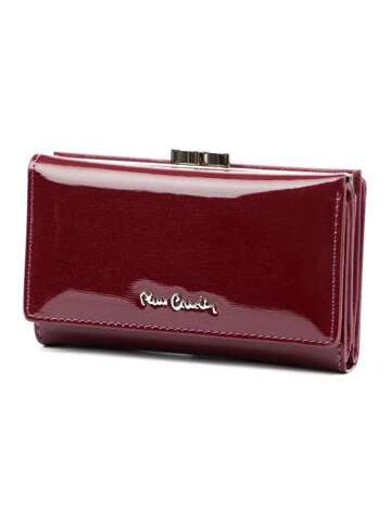 Dámská fialová kožená peněženka Pierre Cardin 05 LINE 108 medium s RFID SECURE
