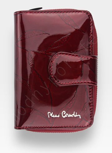 Dámská peněženka Pierre Cardin Kožené Maroon in Leaves 115