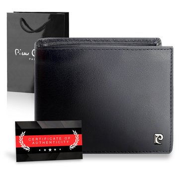 Pierre Cardin Elegantní kožená peněženka s ochranou RFID Dárková taška a certifikát