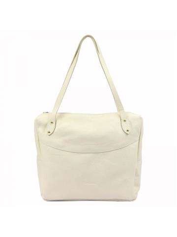 Pierre Cardin 5335 EDF Dámská Kůže Shopperbag Krémová