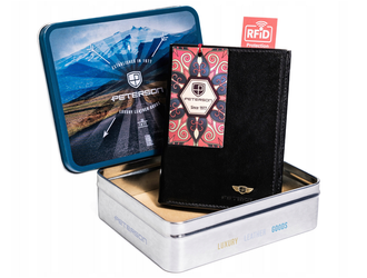 Klasická pánská peněženka z pravé kůže - Peterson