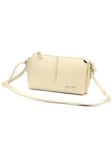 Dámská kabelka Eko Beige Postbag Pierre Cardin LONG19 1005 pro rameno