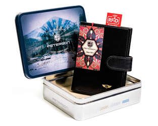 Klasická pánská peněženka s oddílem na karty - Peterson