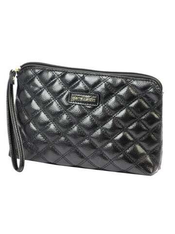 Dámská ekologická taška Pierre Cardin MISS05 1353 černá prošívaná kabelka