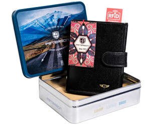 Pánská kožená peněženka se zapínáním - Peterson