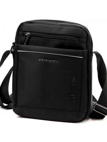 Pierre Cardin 2051 ALAN09 černá pánská sportovní ležérní taška přes rameno