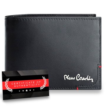 Pánska peňaženka Pierre Cardin Prírodná koža čierna RFID SECURE Certifikát úrovne