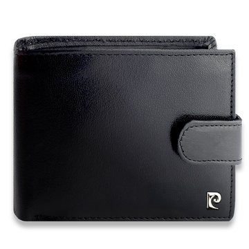 Pánska peňaženka Pierre Cardin YS603 323A Kožená čierna horizontálna RFID SECURE