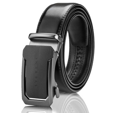 Pánsky kožený opasok Stevens – čierny, automatická pracka, široký, pravá koža