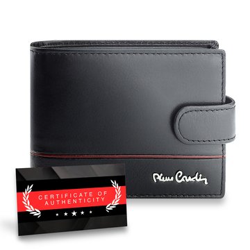 Pierre Cardin Elegantní kožená peněženka s ochranou RFID a certifikátem