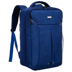 Polyesterový batoh v námorníckej modrej farbe vybavený priedušnými šľapkami - Peterson