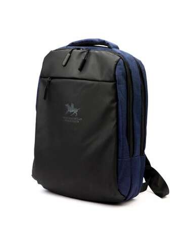 Modrý městský batoh A4 Northampton Polo Club PC3098# taška přes rameno