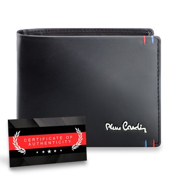 Pierre Cardin Elegantná kožená peňaženka s ochranou RFID Certifikát