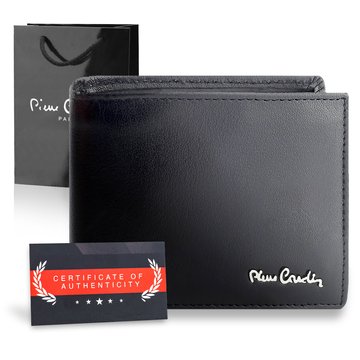 Pierre Cardin Elegantní kožená peněženka s ochranou RFID Dárková taška a certifikát