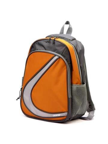 Športový batoh Ormi 93500# oranžový unisex veľký na šľachy A4