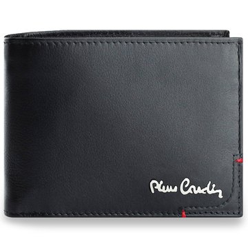 Pánska peňaženka Pierre Cardin TILAK75 8806 pravá koža čierna horizontálna RFID SECURE