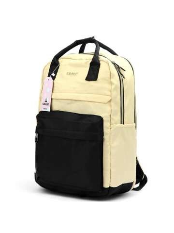 Ekologická taška A4 Ormi 99247# béžová + černá