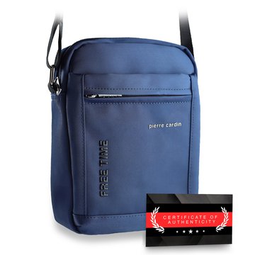 Pierre Cardin 1721 ALAN09 modrá pánska ležérna taška cez rameno