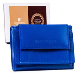 Dámská malá kožená peněženka s RFID Protect - Peterson