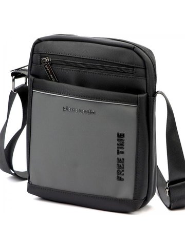 Pierre Cardin 2051 ALAN09 black ash pánská ležérní taška přes rameno